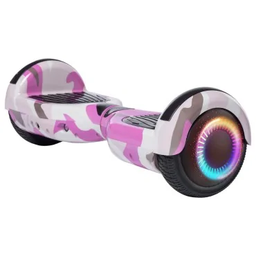 6.5 zoll Hoverboard, Regular Camouflage Pink PRO 4Ah