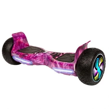 8.5 zoll Hoverboard, All Terrain, Hummer Galaxy Pink PRO 4Ah